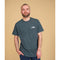 Earth Karma Brushed T-Shirt - Stone Green